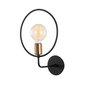 Opviq Circle - 3260 Lámpara de pared negra